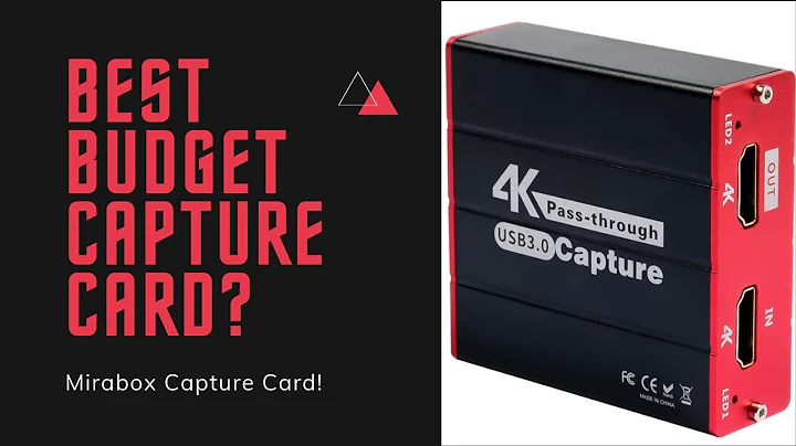 Is this the best budget capture card? Mirabox Hd capture card!