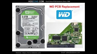 Western Digital Hard Drive PCB Replacement Repair