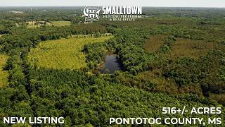 NEW LISTING | 516+/- ACRES PONTOTOC COUNTY, MS