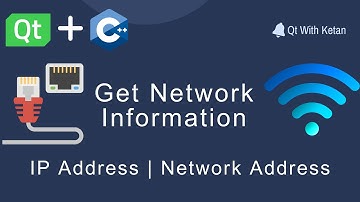 Qt QHostAddress | QNetworkInterface | Get Computer Network Information | IP Address | Mac Address