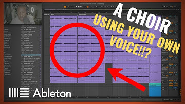 Vaughan Phoenix Creates A Choir Using Own Voice In Ableton Live? |How To Produce Gospel In Ableton|