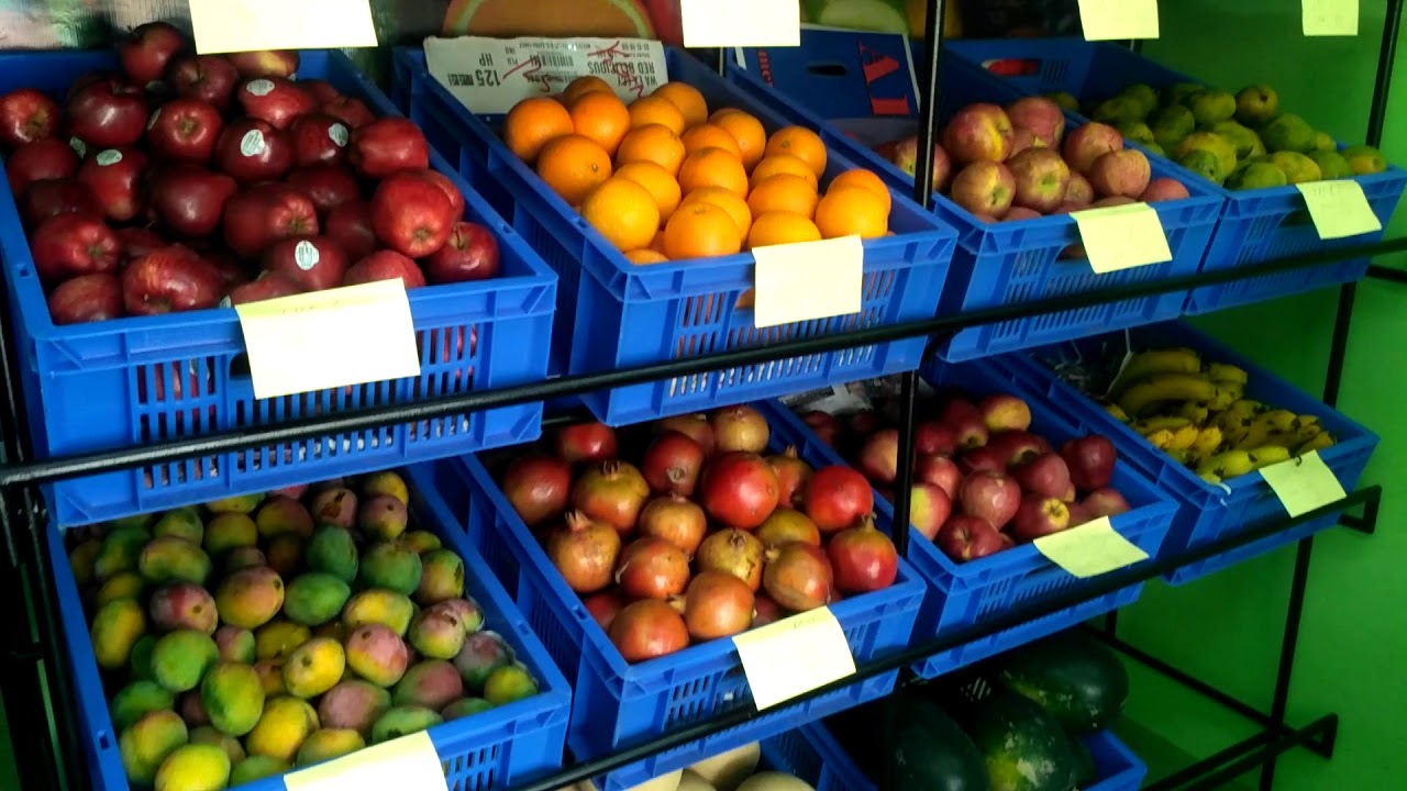 Fruits and vegetables shop in Mysore bogadi. YouTube