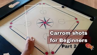 Carrom shots for Beginners | Basic carrom shots | Part 2 screenshot 5