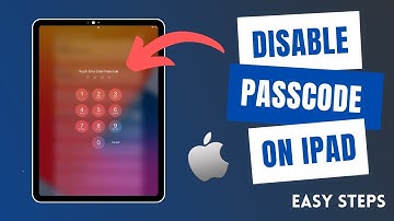 How To Disable iPad Passcode