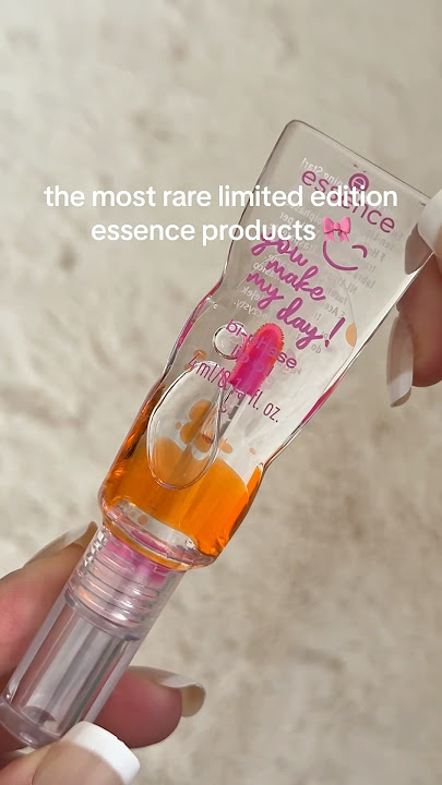 the most rare limited edition essence products in my collection ๐
