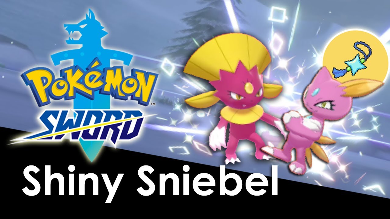 Shiny Sniebel/Sneasel - Pokemon Schwert/Schild Sword/Shield  (Snibunna/Weavile) - YouTube