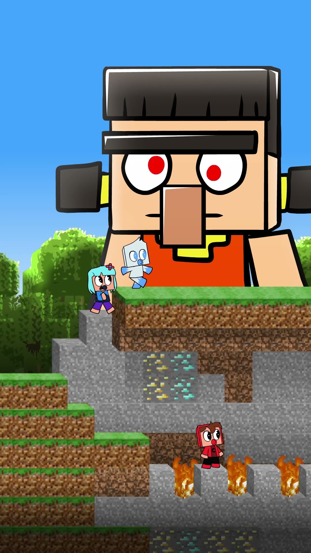 Bebês Reversos Fugindo da Boneca Villager Bebê