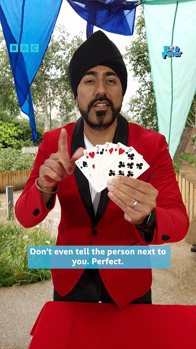 Can Magic Singh read your mind? #BluePeter #iPlayer @cbbc