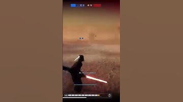 DARTH VADER GIVES 4 HEROS A GOOD DEATH! #battlefront2 #gaming #sub #darthvader #3v1 #4v4 #vader #win