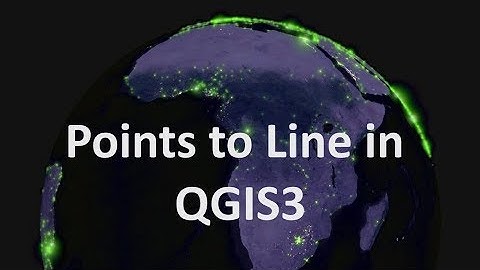Points to lines with geometry generator in QGIS3 | burdGIS