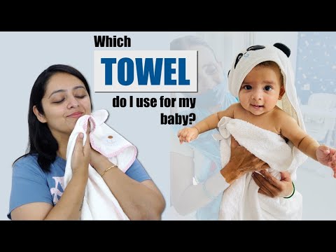 Which Towel do I use for my Baby | Bamboo Hooded Towel for