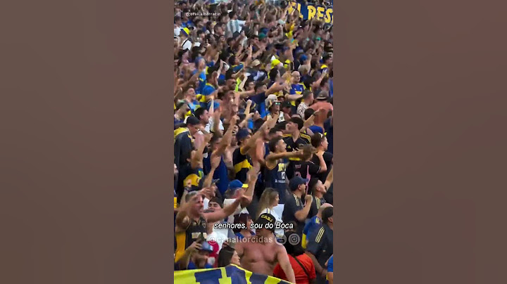 Torcida do Boca Juniors, hoje (16), em jogo diante do Benfica na Copa do Mundo de Clubes.