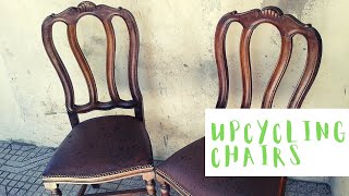 Upcycling chairs - Furniture makeover