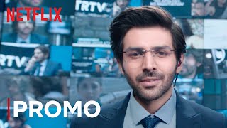 Dhamaka | Promo | Kartik Aaryan | Ram Madhvani | Netflix India Image