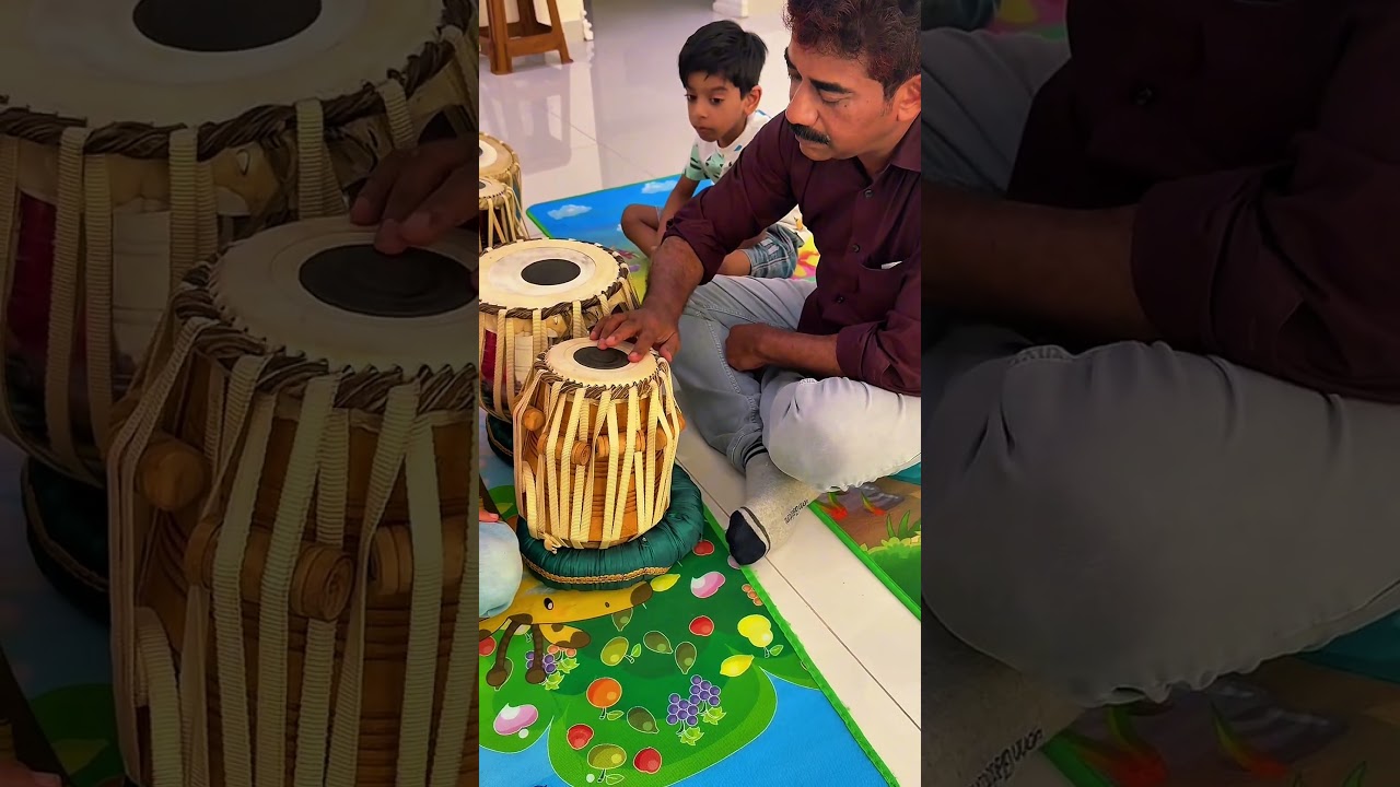 Tabla Beats in Al Khor! 🥁 | Kalakairaly Tabla Class 