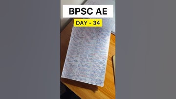 DAY 34/75 Hard challenge | BPSC AE #bpscae #bpsc #engineering #civilengineering