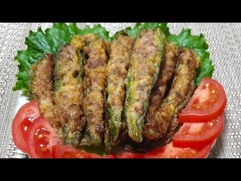Фаршированный СТРУЧКОВЫЙ ПЕРЕЦ! Рецепт ВКУСНОЙ Закуски!