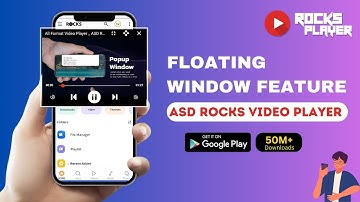 How to enable the floating window feature in the ASD Rocks Video Player app 😍 | Video Player