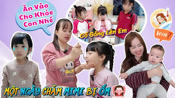 Một Ngày Mẹ Huế Cùng Bố Hoàng Chăm Sóc Em MiMi Bị Ốm Bất Ngờ Cô Hà Hí, Chị Mint Vy, Chị Na Qua Thăm