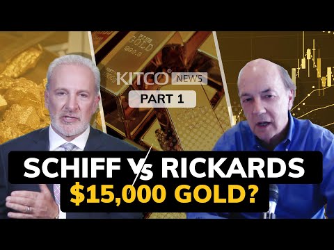 $15,000 Gold Price? Jim Rickards And Peter Schiff Give Forecasts (Part 1/3)