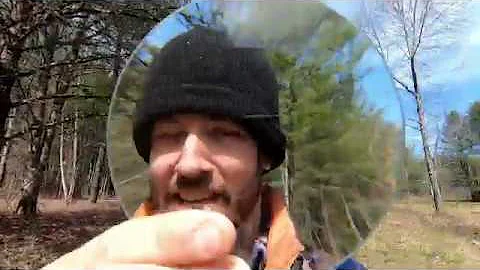 Starting A Fire With Magnifying Glass