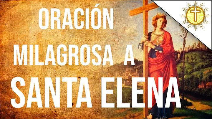 Oracin a Santa Elena dela Cruz para las cosas perd...
