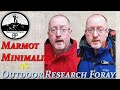 Rain Jacket Comparison: Marmot Minimalist vs. Outdoor Research Foray