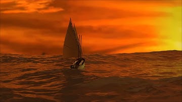 Blender Wind-water-cloth simulation (3D model on GrabCAD)