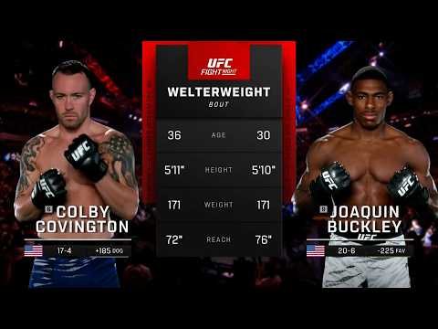 Colby Covington x Joaquin Buckley | LUTA COMPLETA | UFC Edmonton