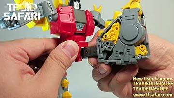 Video for NA NewAge H67 H-67 Varan (Snarl) Dinobot New Age #transformers #transformerstoys