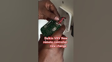 #Daikin VRV New remote controller new change #vrv4 #vrv #vrvs #vrv3 #hvac #ac #vrv #vrvx