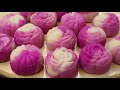 天然鮮艷火龙果色~冰皮月餅 Snowy Mooncakes