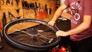 How to Put on New Bike Tire & Tube | Bicycle Repair