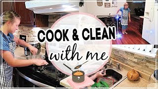 Cook And Clean With Me 2019 Cleaning Motivation Easy Dinner Recipe