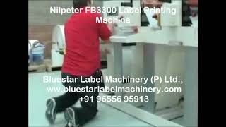 Nilpeter FB3300 Label Press  Label Printing Machines in Sivakasi +91 9655695913
