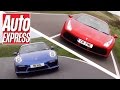 Ferrari 488 GTB vs Porsche 911 Turbo S: turbo supercars fight it out