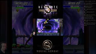 Sonya в защите #mk #shorts #reaction #games #retro