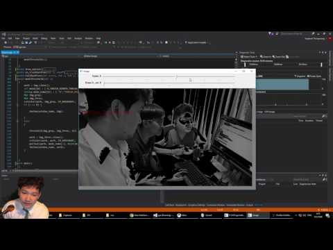 GUI and Drawing in Opencv C++