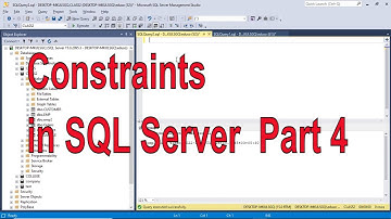constraints in SQL Server  part 4