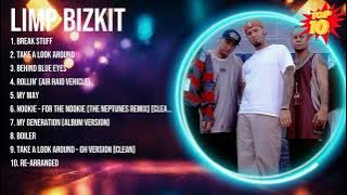 Limp Bizkit 2024 MIX ~ Top 10 Best Songs ~ Greatest Hits ~ Full Album 1