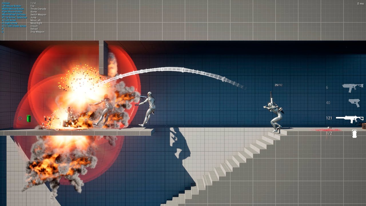 Platformer Shooter for Unreal Engine 5