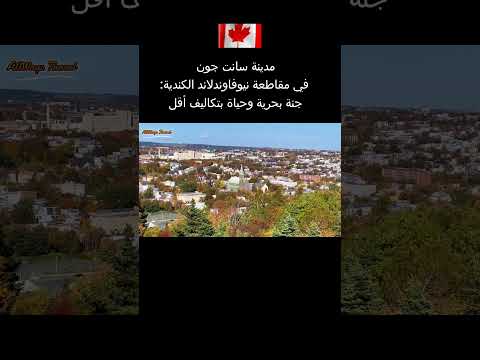 تعرف على سانت جون نيوفاوندلاند الوجهة المميزة للهجرة