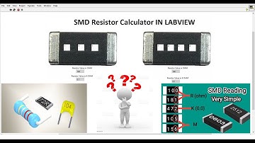 SMD Resistor calculator in LabVIEW || Creative Ideas || Electronics || Programming with Electronics