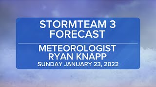 Ryan's Evening Forecast (1/22/22)