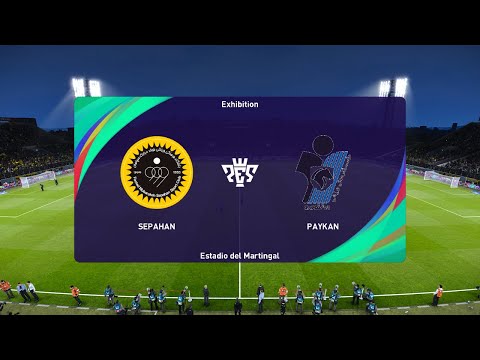 Sepahan vs Sanat Naft (31/03/2023) Persian Gulf Pro League PES