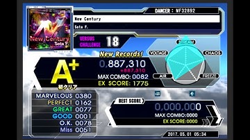 [DDR A] - New Century Challenge A+ 887,310