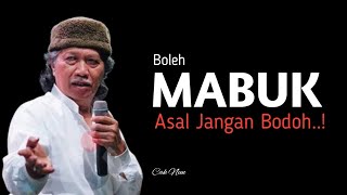 Pesan Filosofis Cak Nun Tentang Mabuk yang Mengubah Cara Pandang Banyak Orang