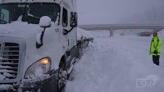 12-14-2021 Truckee, CA-Heavy snow causes power outages- city digs out- Pineapple Express