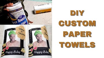 Sublimation Tutorial: How to Make Custom Paper Towels