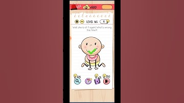 Brain test level 165 solution / well. she is at it again! what